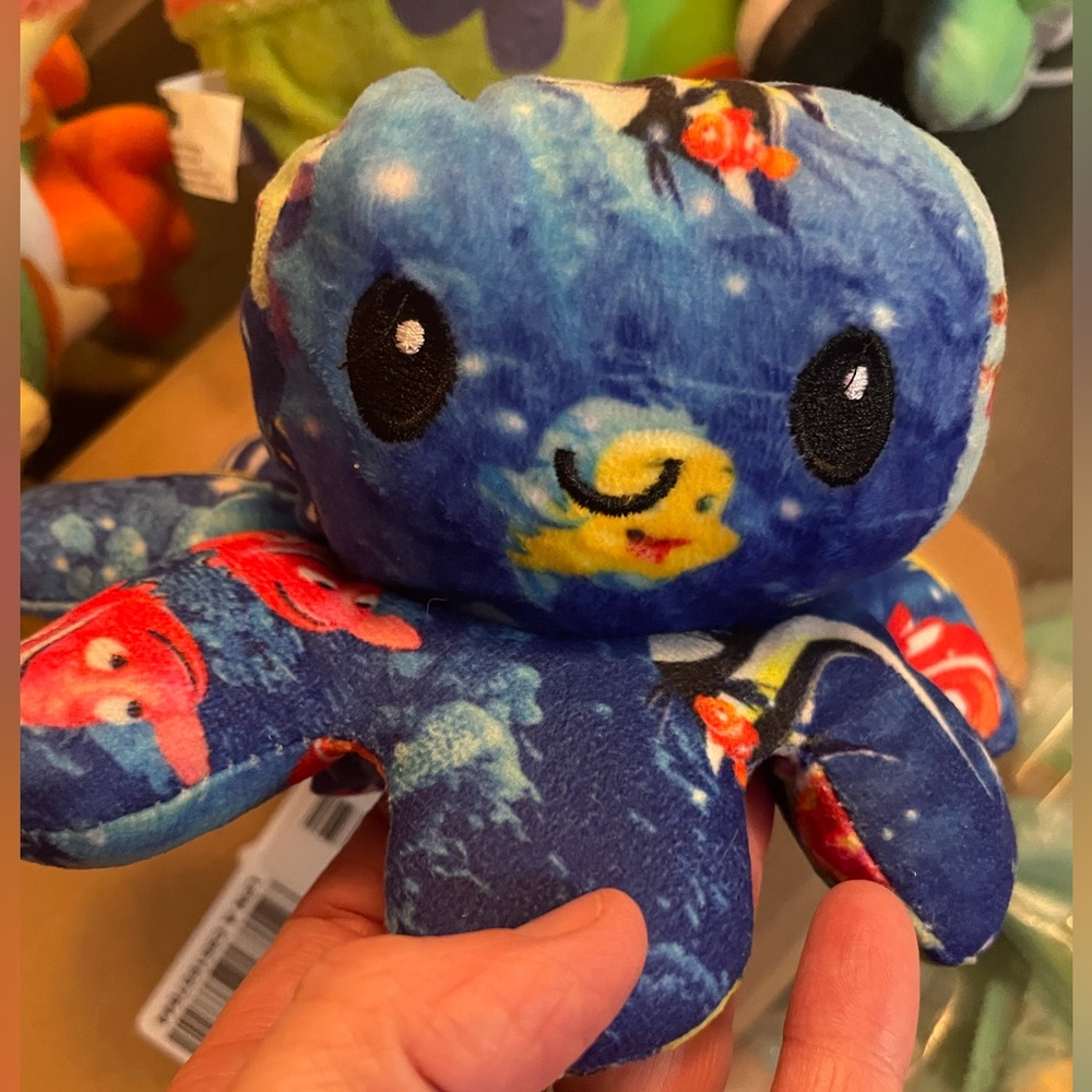 Colorful Plush Octopus Toy